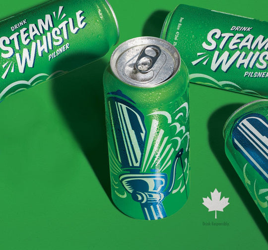 Steam Whistle Celebrates 25 Years with a Retro Refresh
