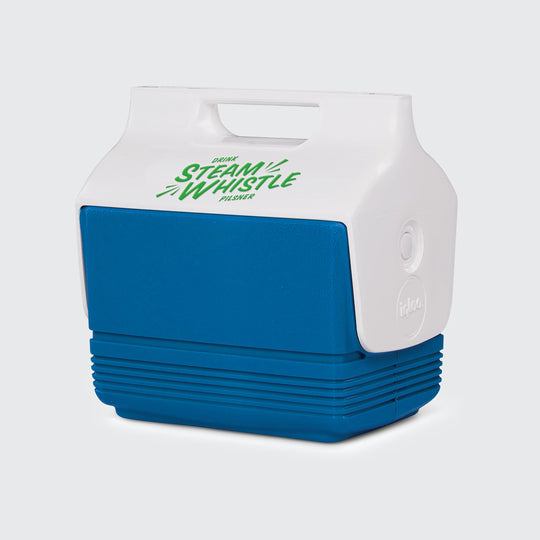 Steam Whistle Igloo Cooler Blue
