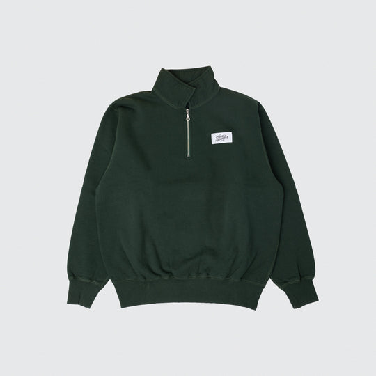 Half Zip Polo Sweatshirt