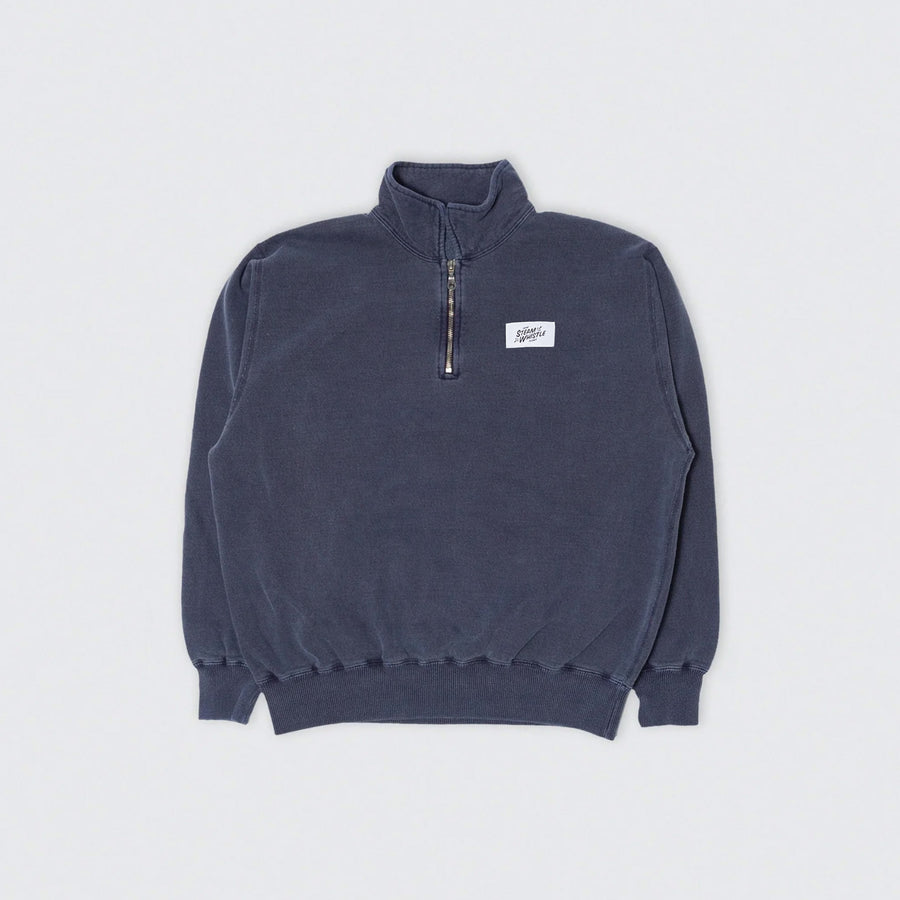 Half Zip Polo Sweatshirt