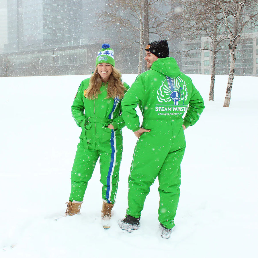 Retro top snowboard suit