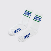 High Rise Steam Whistle Crew Socks