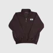 Half Zip Polo Sweatshirt