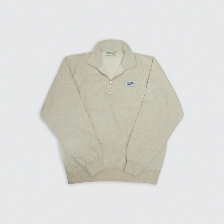 Half Zip Polo Sweatshirt