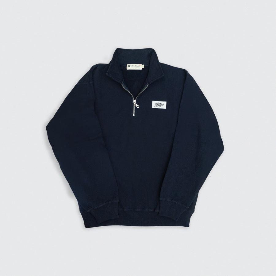 Half Zip Polo Sweatshirt