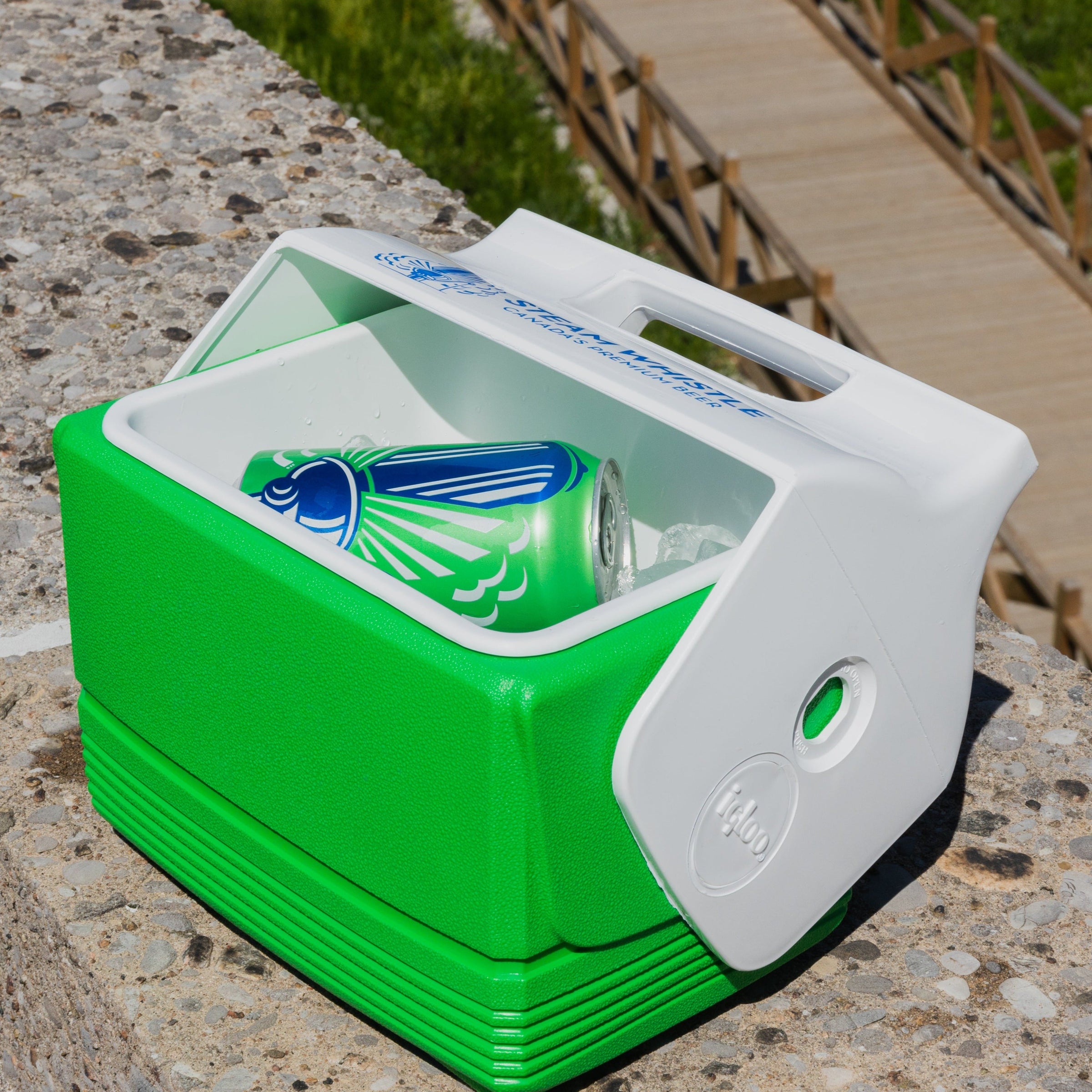 Igloo Playmate Mini Cooler | 4 Qt Retro Hardsided Lunch Box In Purple