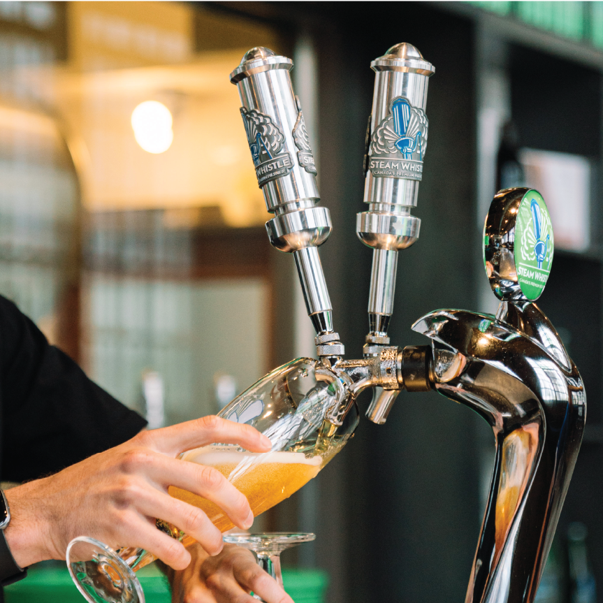 Steam Whistle Tap Handle